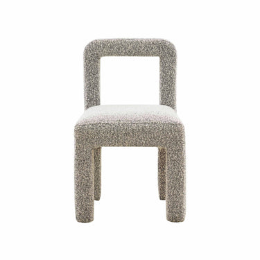 TOV Hazel Performance Boucle Dining Chair Grey