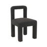 TOV Hazel Performance Boucle Dining Chair Black