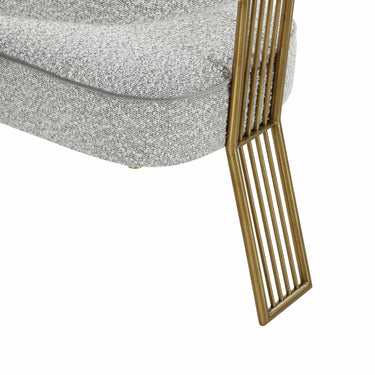 TOV Corralis Performance Boucle Dining Chair Grey