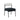 TOV Jolene Cream and Black Performance Linen Dining Chair - Set of 2
