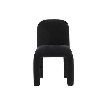 TOV Georgia Performance Chenille Dining Chair Black