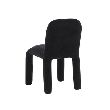 TOV Georgia Performance Chenille Dining Chair Black