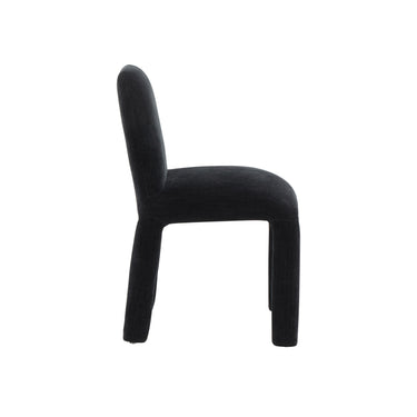 TOV Georgia Performance Chenille Dining Chair Black