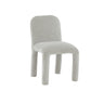 TOV Georgia Performance Chenille Dining Chair Light Grey - ON FINAL SALE