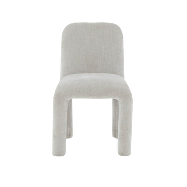 TOV Georgia Performance Chenille Dining Chair Light Grey - ON FINAL SALE