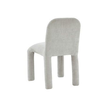 TOV Georgia Performance Chenille Dining Chair Light Grey - ON FINAL SALE