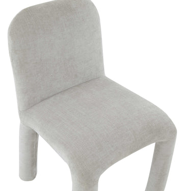 TOV Georgia Performance Chenille Dining Chair Light Grey - ON FINAL SALE