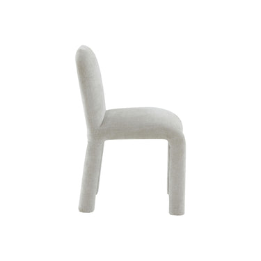 TOV Georgia Performance Chenille Dining Chair Light Grey - ON FINAL SALE