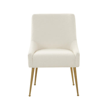 TOV Beatrix Cream Performance Boucle Side Chair Cream