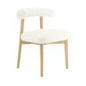 TOV Spara Performance Boucle Side Chair, Cream option, image 1
