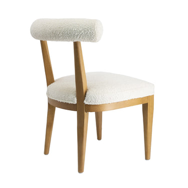 TOV Palla Performance Boucle Dining Chair Cream