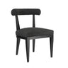TOV Palla Performance Boucle Dining Chair Black