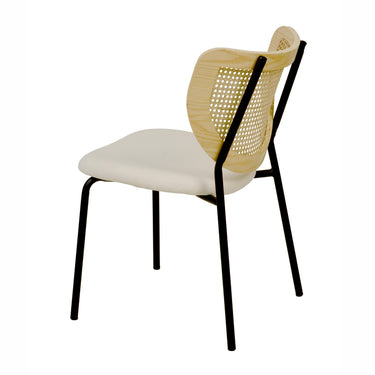 TOV Nessie Natural Rattan Dining Chair - Set of 2 Natural - ON FINAL SALE