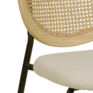 TOV Nessie Natural Rattan Dining Chair - Set of 2 Natural - ON FINAL SALE