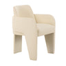 TOV Leo Performance Vegan Leather Dining Chair Cream