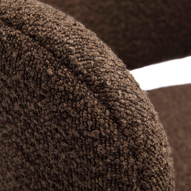 TOV Margaret Performance Boucle Dining Chair Brown