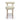 TOV Carmel Cream Boucle and Solid Wood Counter Stool