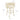 TOV Betty Performance Velvet Stool, Cream / Counter Height option, image 6