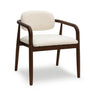 TOV Betsy Cream Performance Boucle Dining Chair Cream