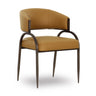 TOV Tatum Performance Vegan Leather Dining Chair Tan