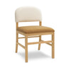 TOV Calla Performance Velvet Dining Chair Cognac