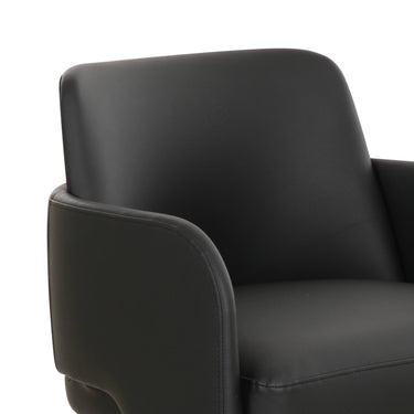TOV Leo Performance Vegan Leather Dining Chair Black