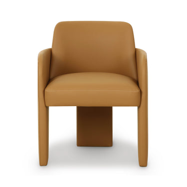 TOV Leo Performance Vegan Leather Dining Chair Tan