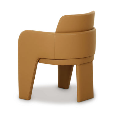 TOV Leo Performance Vegan Leather Dining Chair Tan