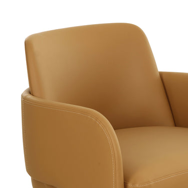TOV Leo Performance Vegan Leather Dining Chair Tan