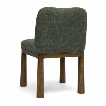 TOV Tiara Performance Basketweave Fabric Dining Chair Green