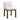 TOV Tiara Performance Basketweave Fabric Dining Chair, Cream option, image 6