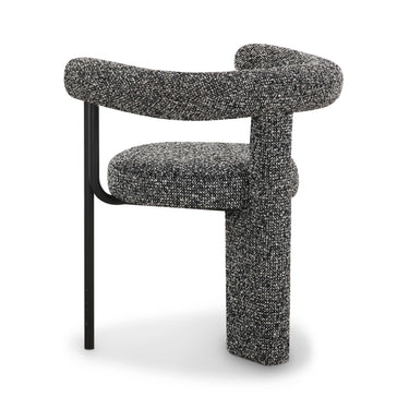 TOV Synn Performance Boucle Dining Chair Black