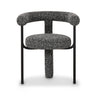 TOV Synn Black Performance Boucle Dining Chair Black