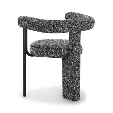 TOV Synn Black Performance Boucle Dining Chair Black