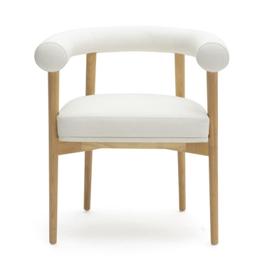 TOV Spara Performance Vegan Leather Dining Chair White
