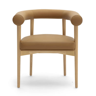 TOV Spara Performance Vegan Leather Dining Chair Cognac