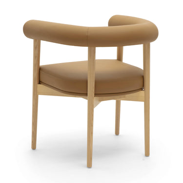 TOV Spara Performance Vegan Leather Dining Chair Cognac