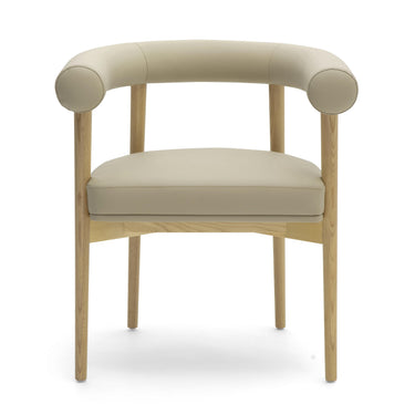 TOV Spara Performance Vegan Leather Dining Chair Taupe