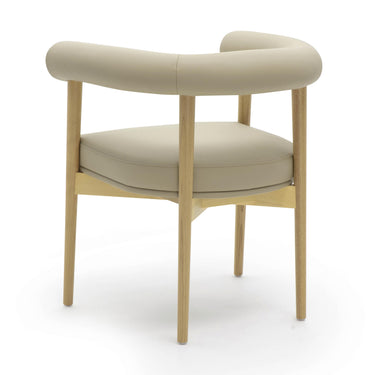 TOV Spara Performance Vegan Leather Dining Chair Taupe