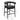TOV Spara Performance Vegan Leather Counter Stool, Black option, image 6