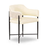 TOV Sezanne 2-Tone Performance Vegan Leather Dining Chair Cream