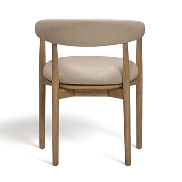 TOV Vina Performance Vegan Leather Dining Chair Taupe