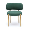 TOV Margaret Green Performance Chenille Dining Chair Green