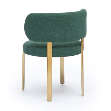 TOV Margaret Green Performance Chenille Dining Chair Green