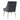 TOV Beatrix Grey Velvet Side Chair - Silver Legs