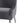 TOV Beatrix Grey Velvet Side Chair - Silver Legs