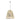 TOV Helen White Cotton Tasseled Pendant Lamp