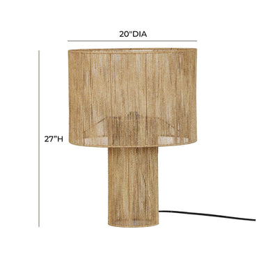 TOV Hope Natural Table Lamp Natural Large