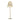 TOV June White Floor Lamp Gold, White Tall