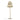 TOV June White Floor Lamp Gold, White Tall